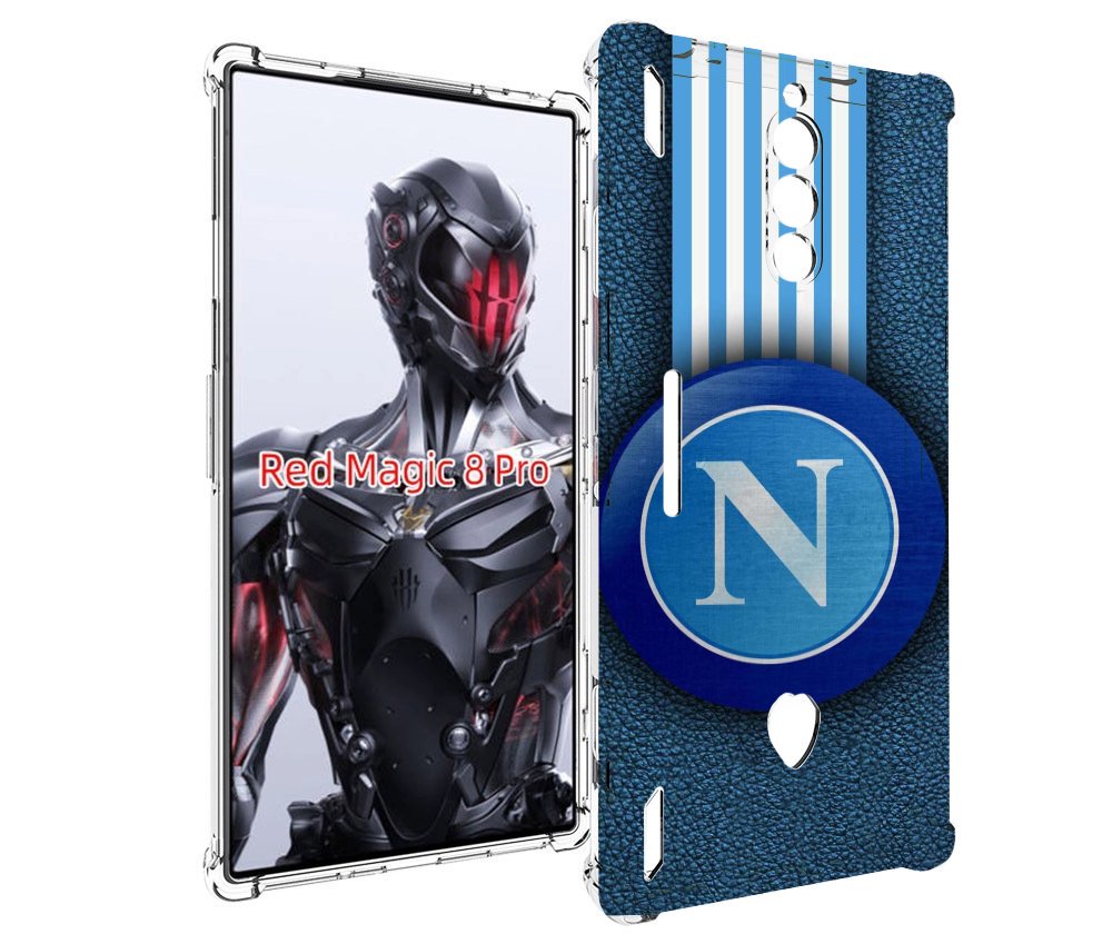 

Чехол MyPads фк наполи мужской для ZTE Nubia Red Magic 8 Pro / Red Magic 8 Pro Plus, Tocco