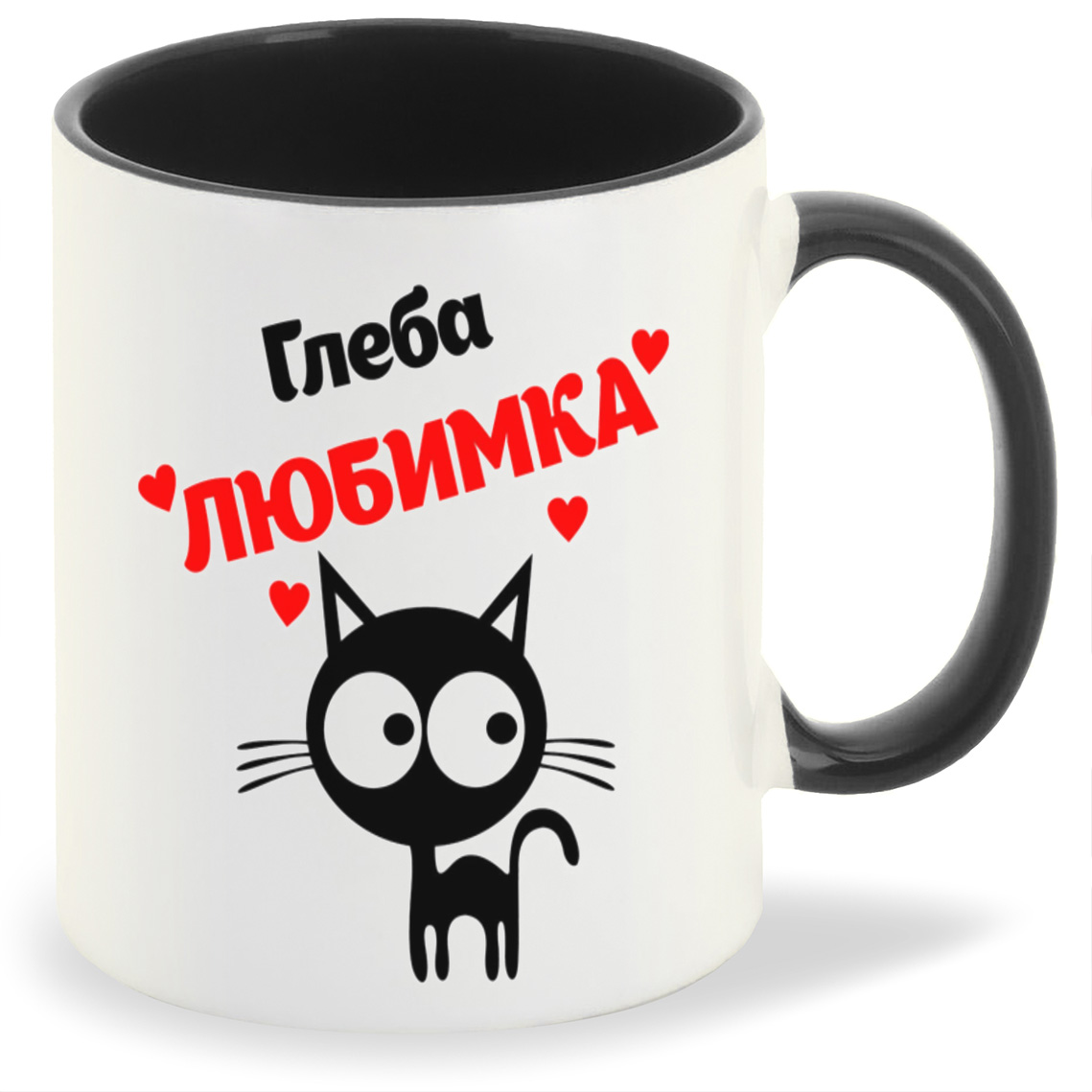 

Кружка CoolPodarok Глеба любимка, Глеба любимка