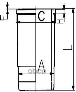 

89 570 110_гильза Цилиндра Volvo Td71/73 D104.77 Std (С Уплотнительными Кольцами) (3978531