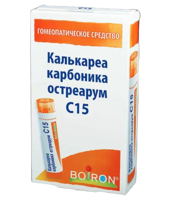 Boiron Калькареа карбоника остреарум C15 гранулы гомеопатические 4 г