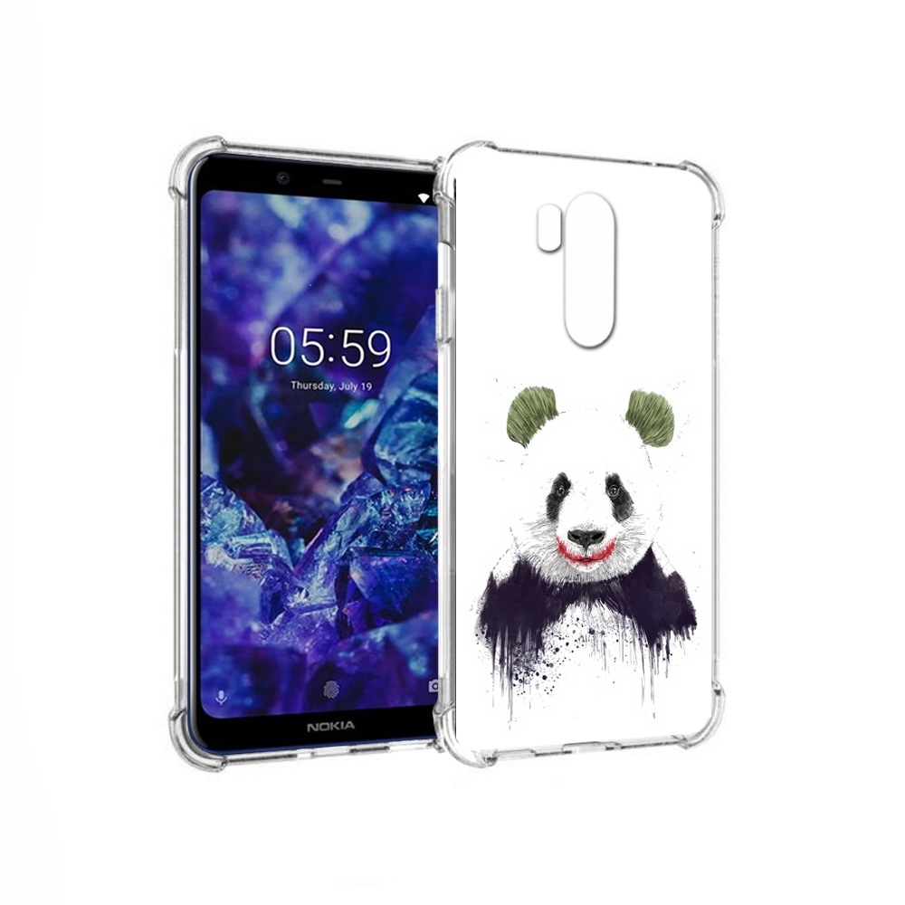 

Чехол MyPads Tocco для Nokia X7 панда джокер (PT123767.122.533), Прозрачный, Tocco