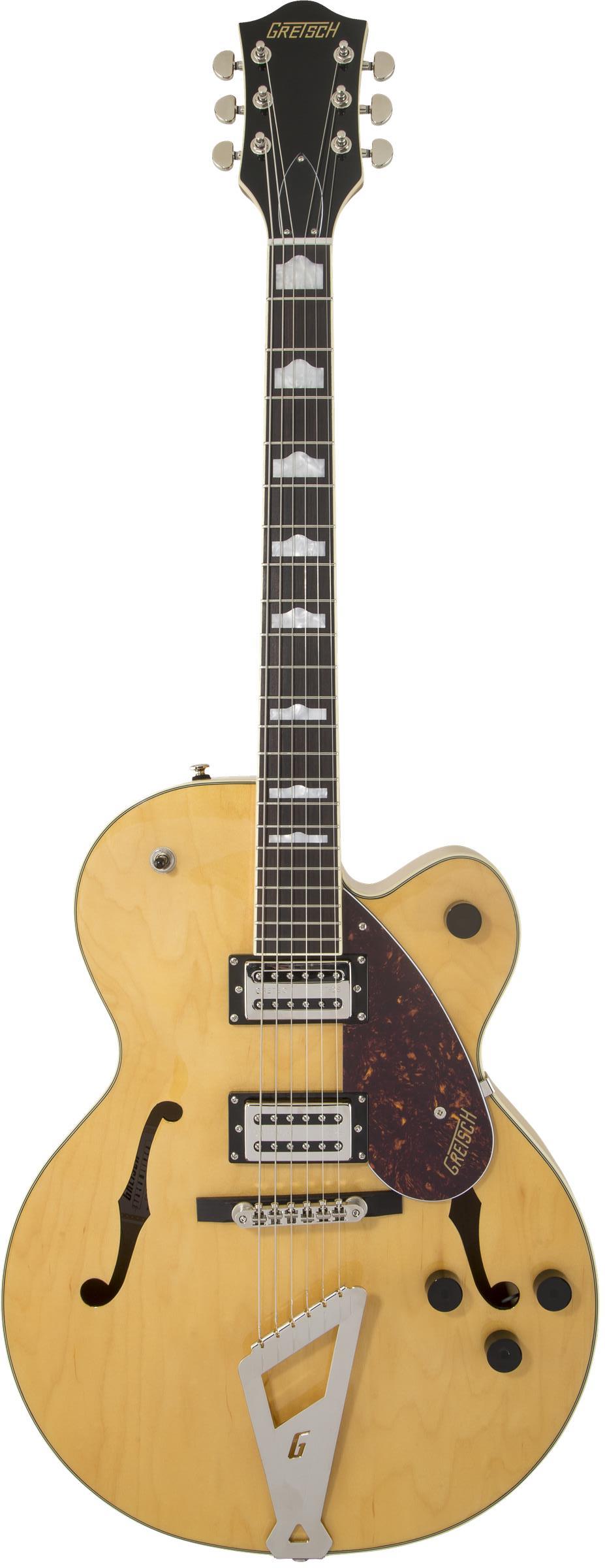 

Полуакустическая Электрогитара Gretsch G2420 Hlw Sc Vlamb, цвет янтарный, Gretsch G2420 Hlw Sc Vlamb