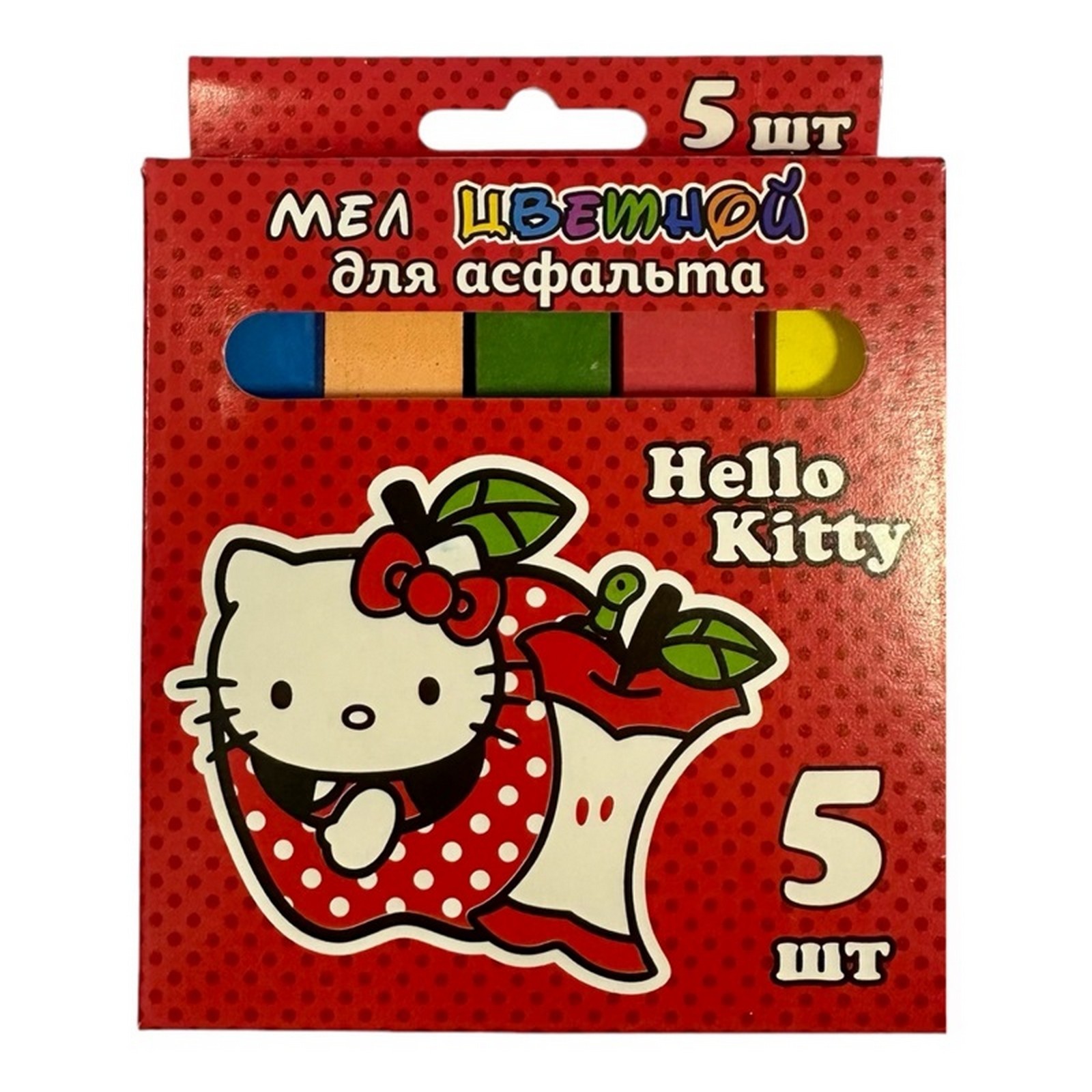 Мел цветной Centrum Hello Kitty 5 шт