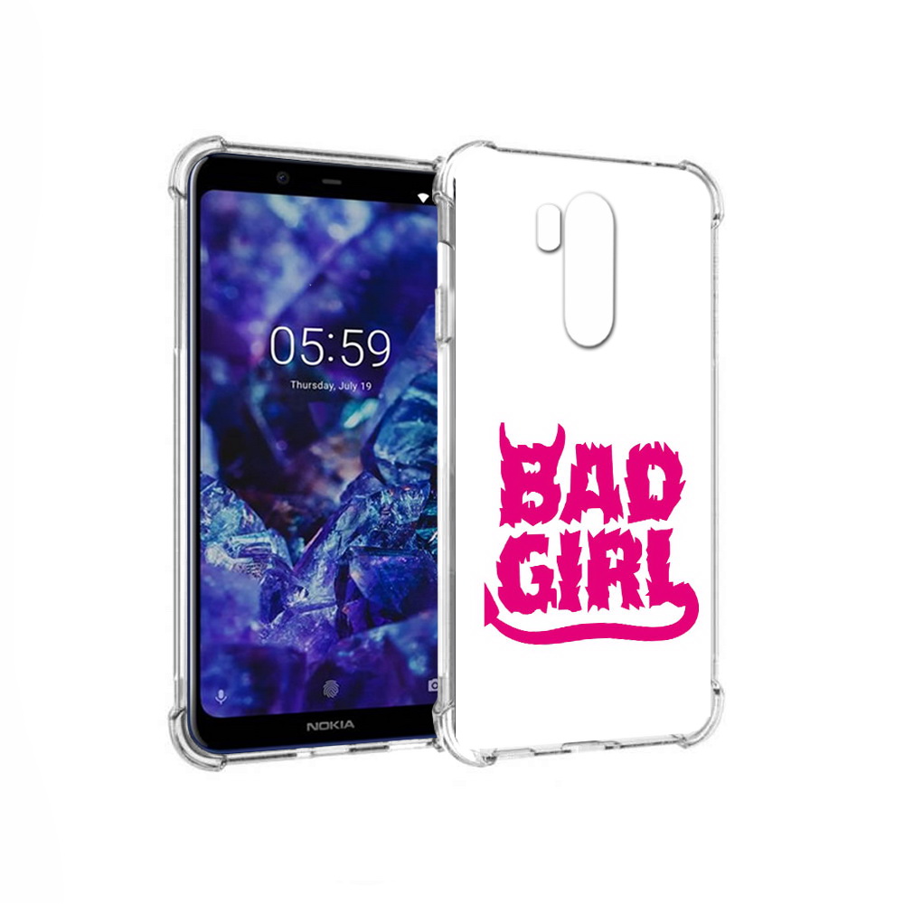 

Чехол MyPads Tocco для Nokia X7 плохая девочка (PT123767.122.545), Прозрачный, Tocco