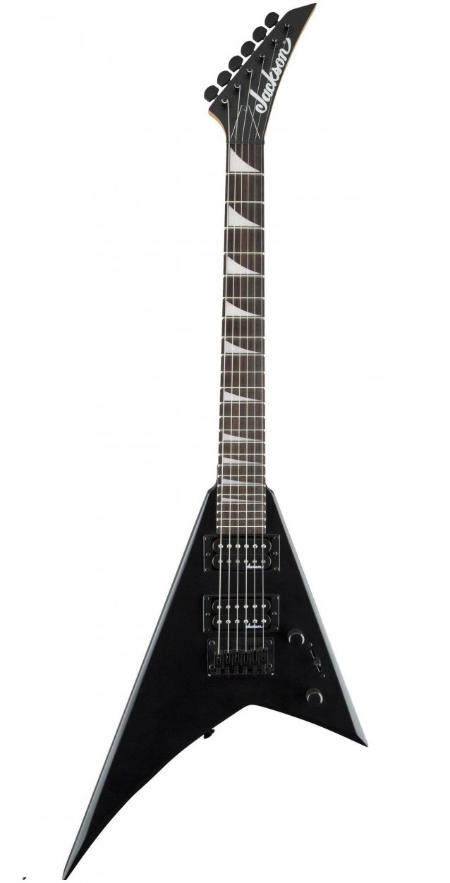 Электрогитара мини Randy Rhoads Jackson Js1x Rr, Minion, Ah FbSbk, цвет черный матовый