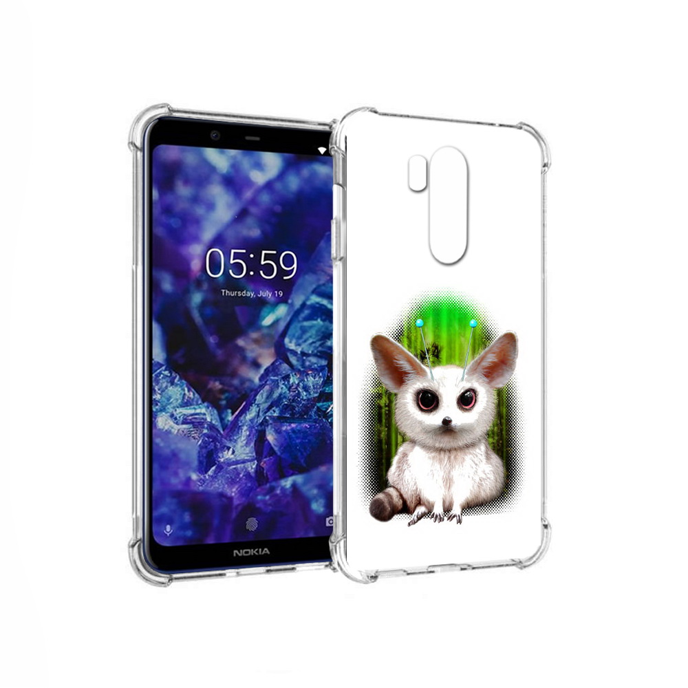 

Чехол MyPads Tocco для Nokia X7 пушистое животное (PT123767.122.560), Прозрачный, Tocco