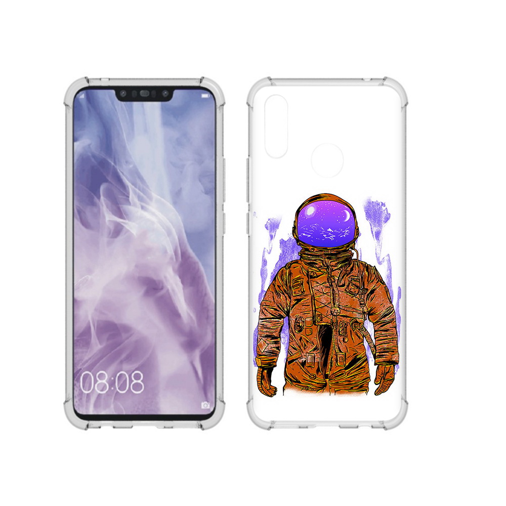 

Чехол MyPads Tocco для Huawei Nova 3i нарисованный мужчина в скафандре (PT227100.63.510), Прозрачный, Tocco