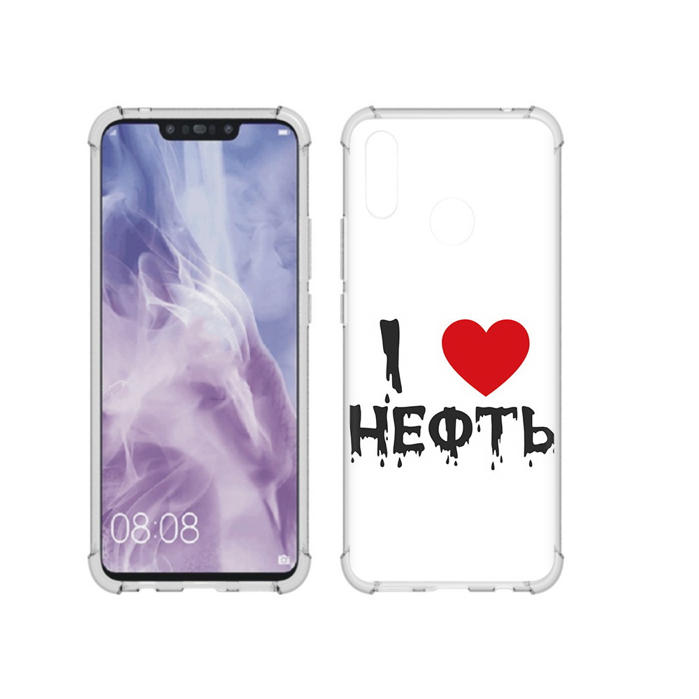 Чехол MyPads Tocco для Huawei Nova 3i нефть (PT227100.63.522)