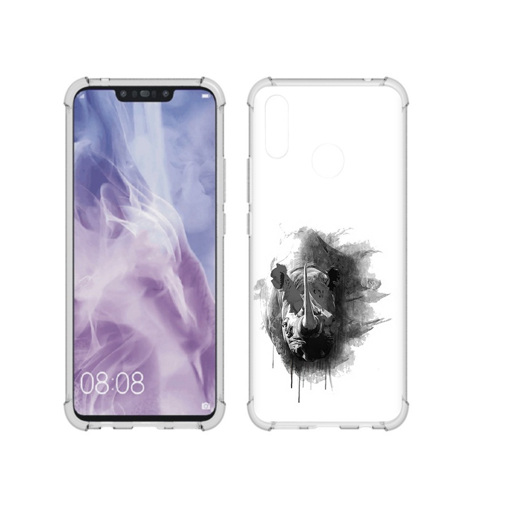 Чехол MyPads Tocco для Huawei Nova 3i носорог (PT227100.63.523)