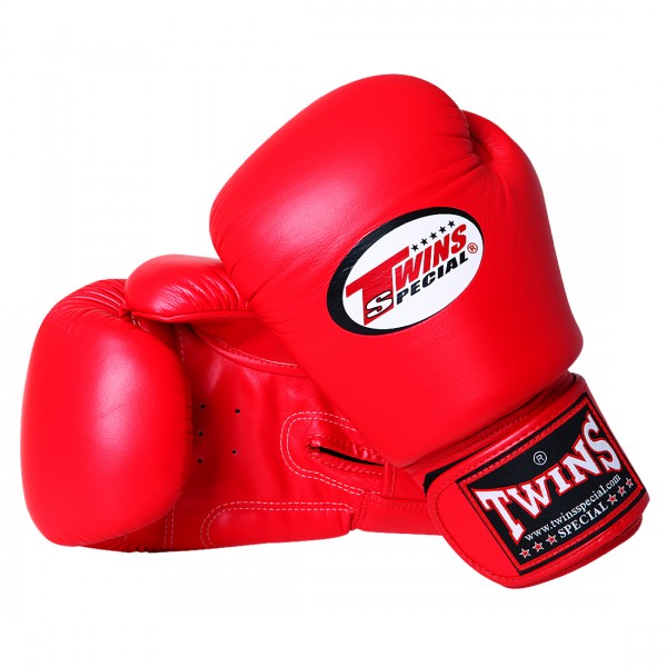 Боксерские перчатки Twins BGVL-3 красный, 14 унций