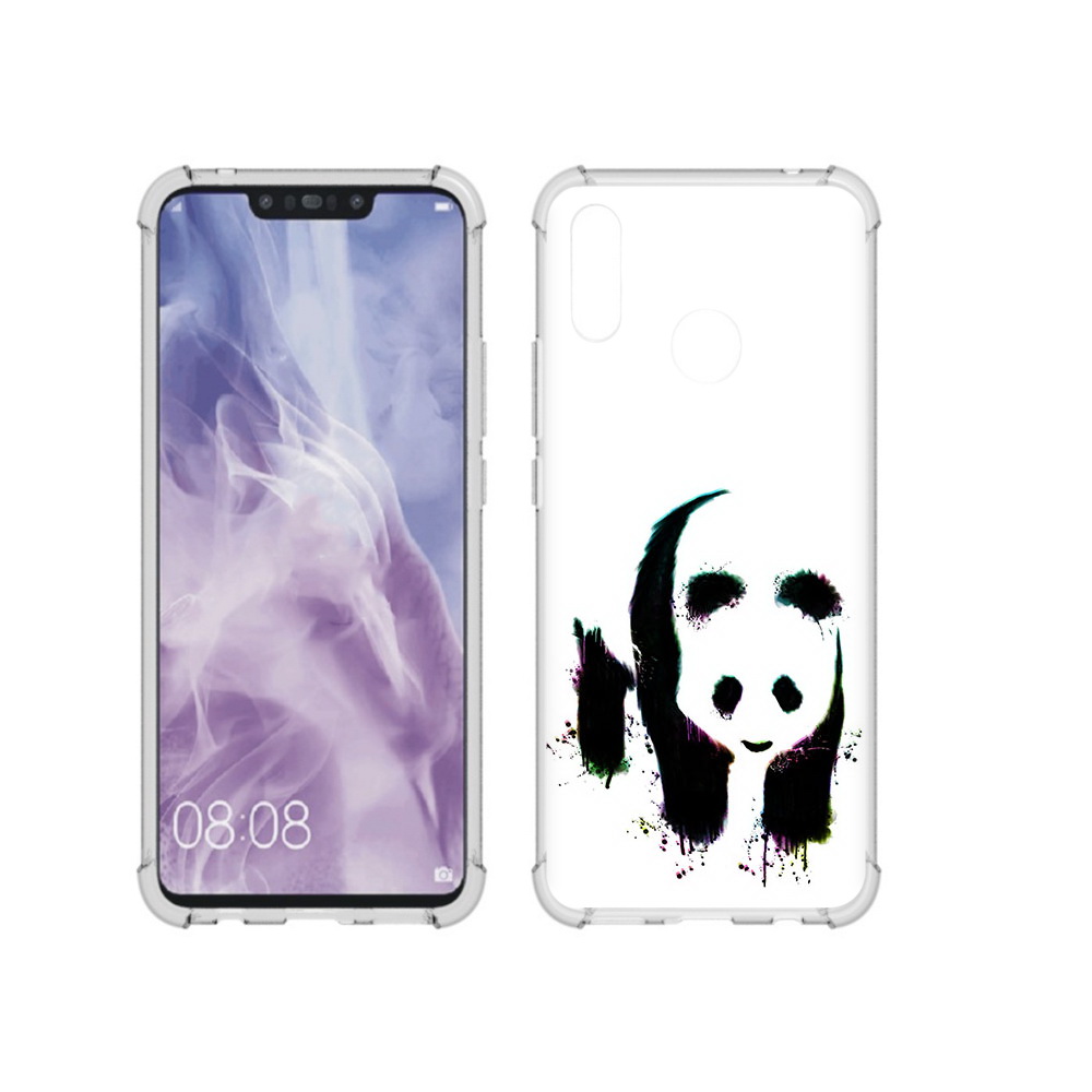 

Чехол MyPads Tocco для Huawei Nova 3i панда в акварели (PT227100.63.532), Прозрачный, Tocco