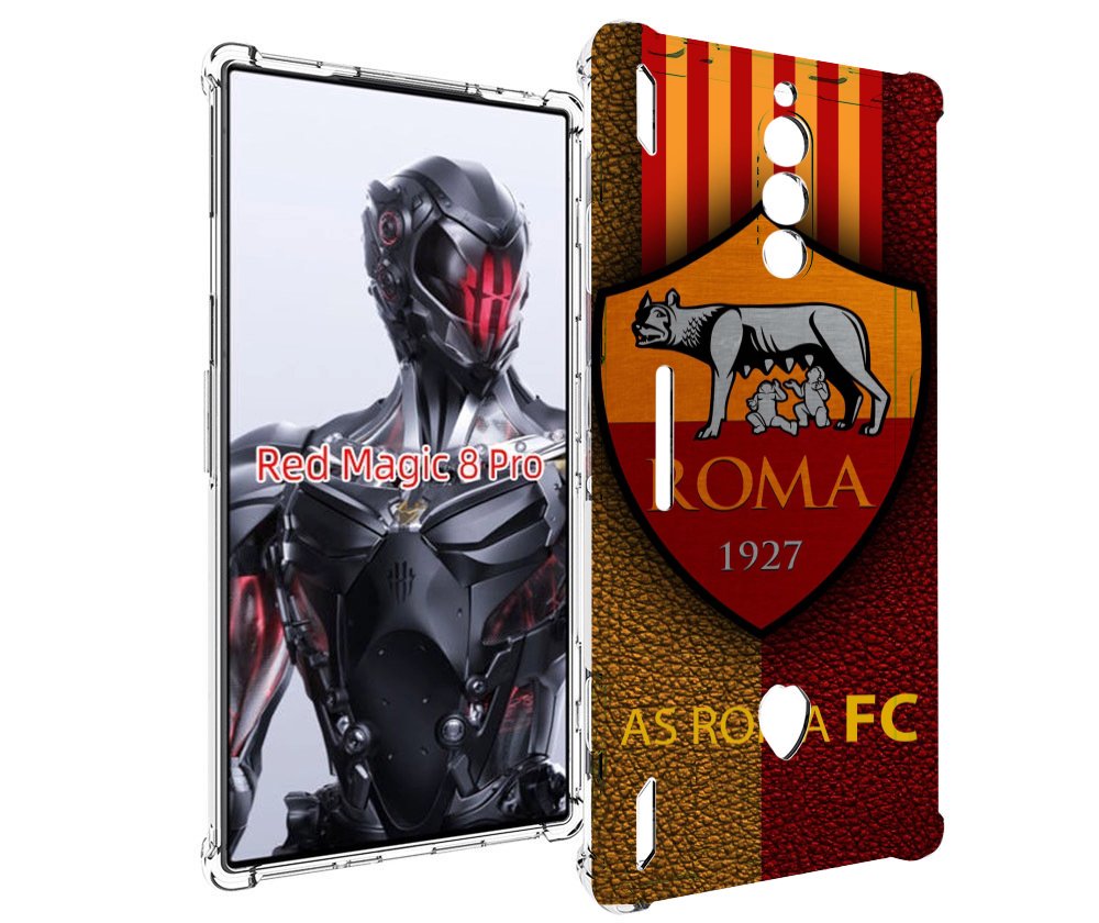 Чехол MyPads фк рома для ZTE Nubia Red Magic 8 Pro / Red Magic 8 Pro Plus