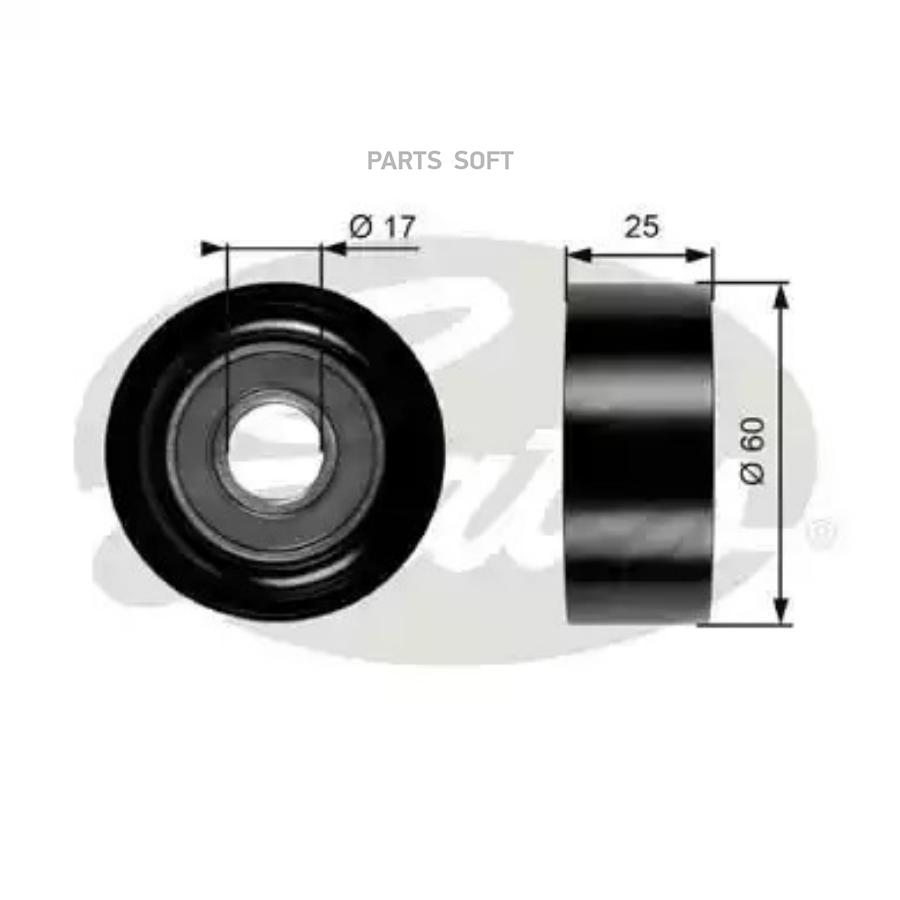 

Ролик обводной Gates T36176