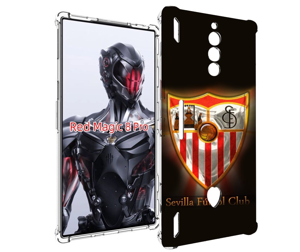 

Чехол MyPads фк севилья испания мужской для ZTE Nubia Red Magic 8 Pro / Red Magic 8 Pro..., Tocco
