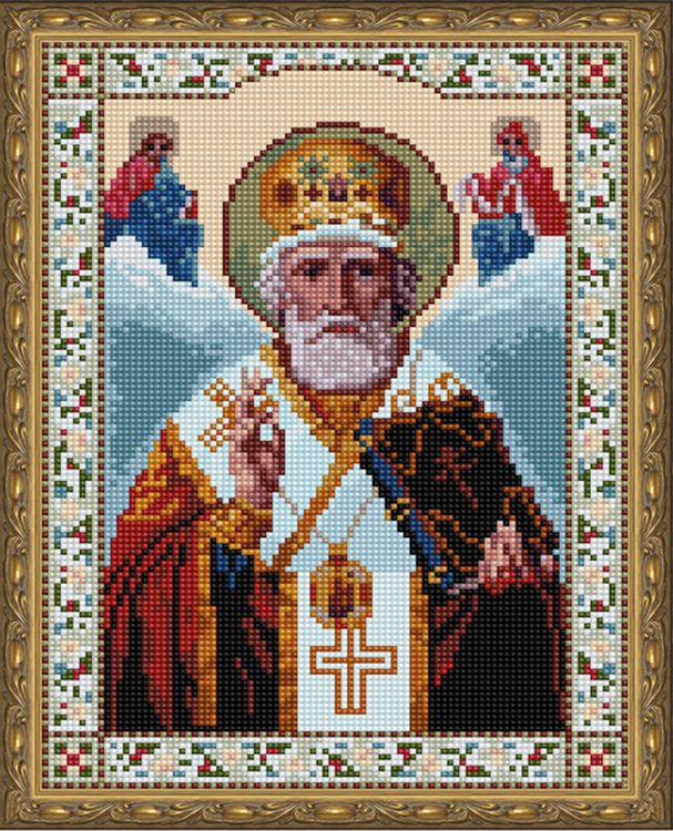 

Алмазная вышивка «Икона. Николай Чудотворец»