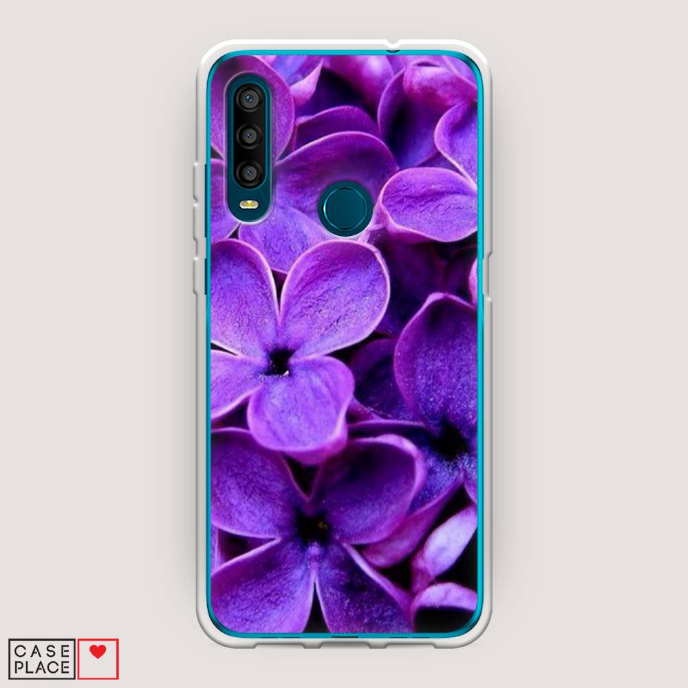

Чехол Awog на Alcatel 1SE (2020) / Алкатель 1SE (2020) "Сирень крупная", 171250-8