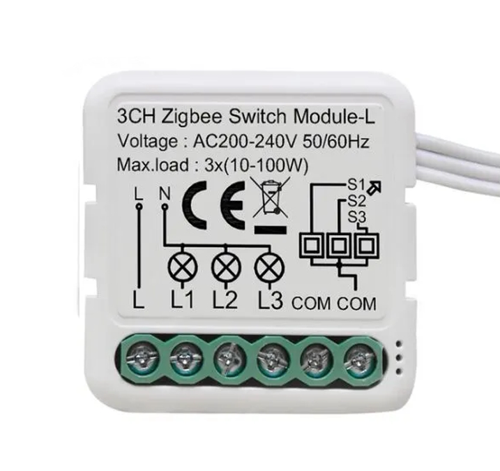 Реле на 3 канала для Алисы Izba Tech 00153-6 ZIGBEE 3.0 корпус душевого канала geberit cleanline для стяжки пола от 90 мм l30см