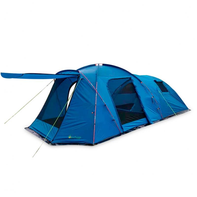 Палатка MirCamping 1600W, кемпинговая, 6 мест, синий