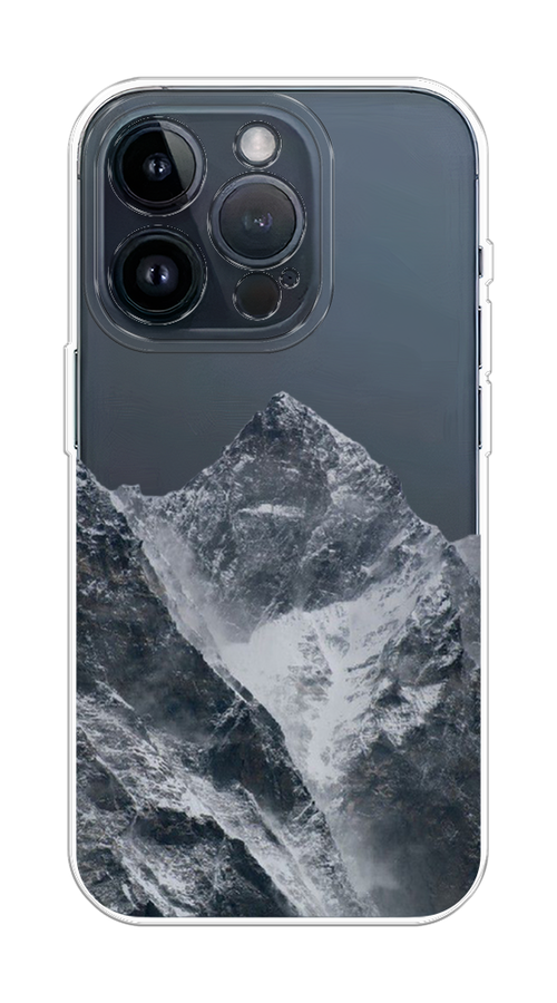 

Чехол на Apple iPhone 15 Pro "Горы арт 4", Серый;бежевый, 15750-1