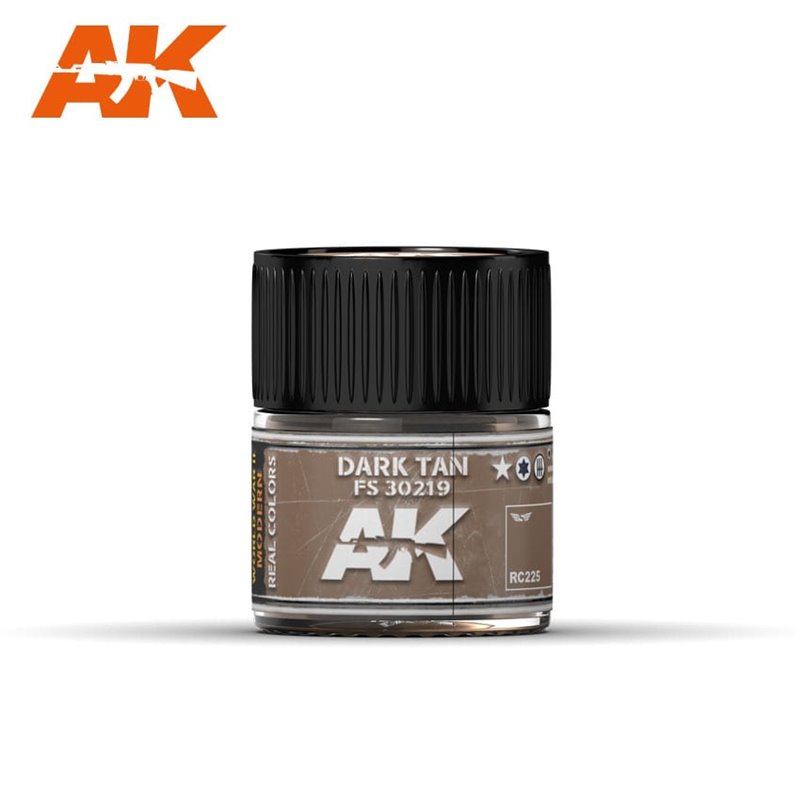 фото Краска акриловая ak interactive dark tan fs 30219, 10 мл