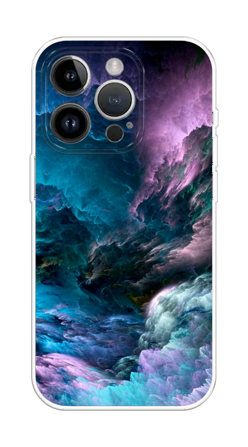 

Чехол на Apple iPhone 15 Pro Max "Загадочное небо", Синий, 15850-1