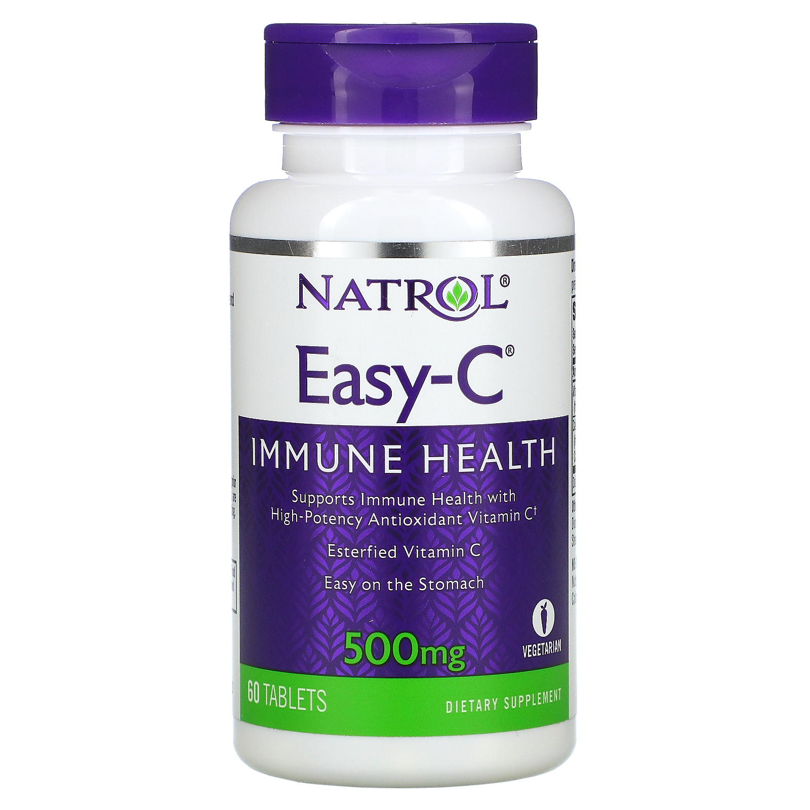 Купить Natrol Easy-C 500 мг, 60 таблеток, витамин С с пониженной кислотностью