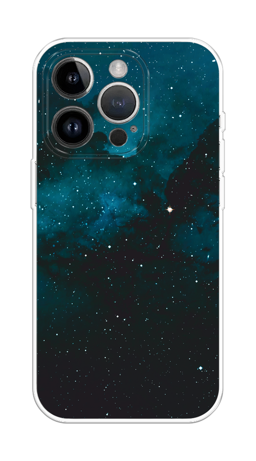 

Чехол на Apple iPhone 15 Pro Max "Синий космос", 15850-1