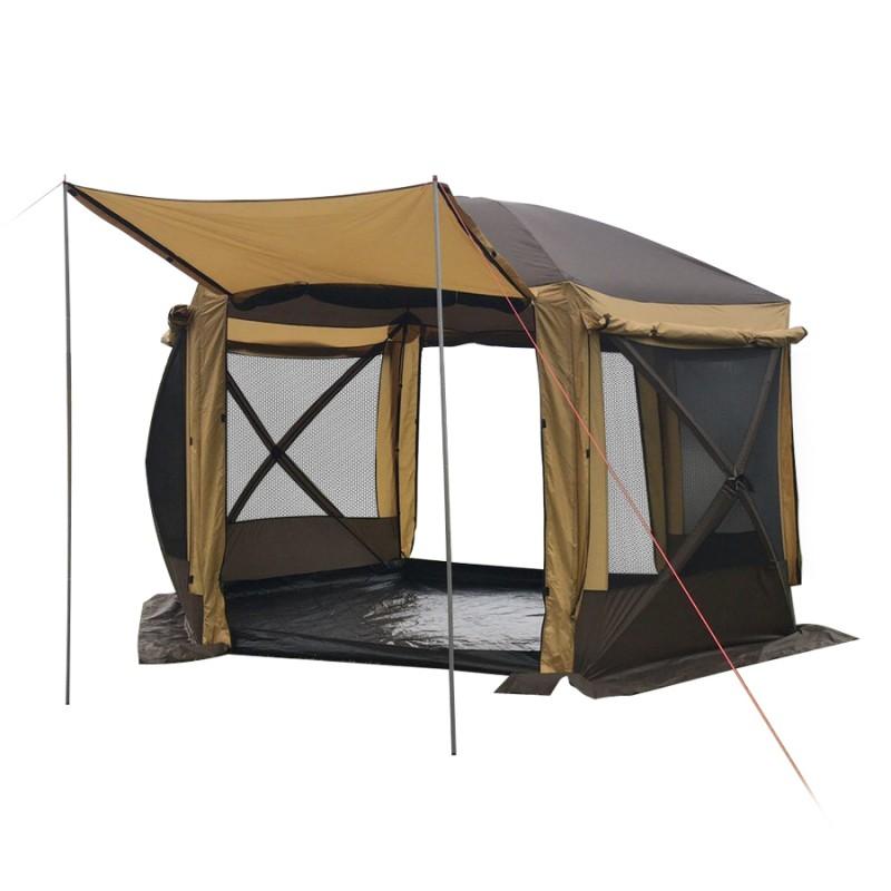 Палатка MirCamping 2905-2TD, кемпинговая, 9 мест, коричневый