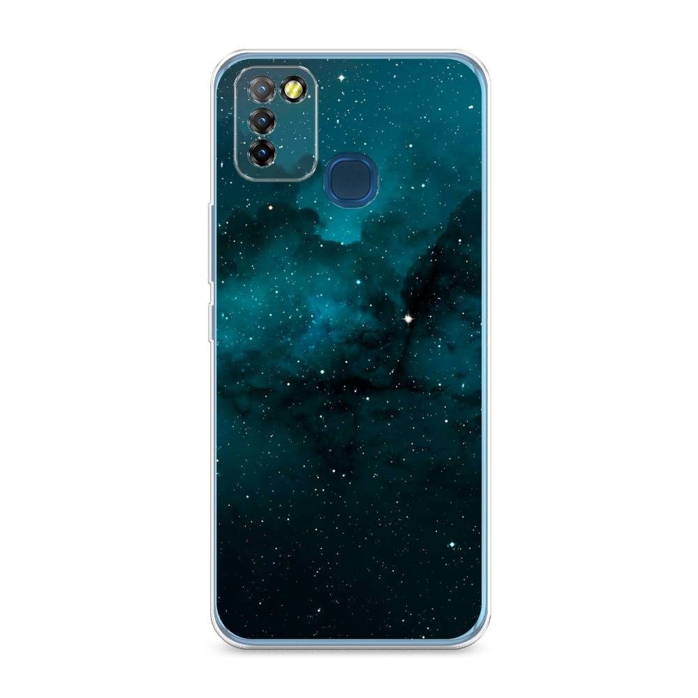 

Чехол на Infinix HOT 10 Lite "Синий космос", 3100350-2