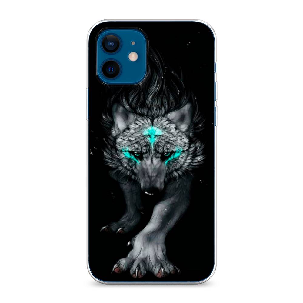 фото Чехол awog "волшебный волк" для apple iphone 12 mini