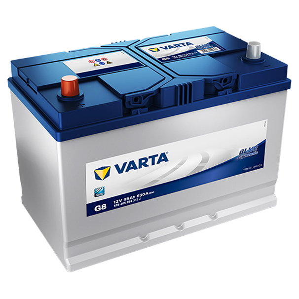 

Аккумулятор VARTA Blue Dynamic 95 А/ч прямая L+ G8 306x173x225 EN830 А