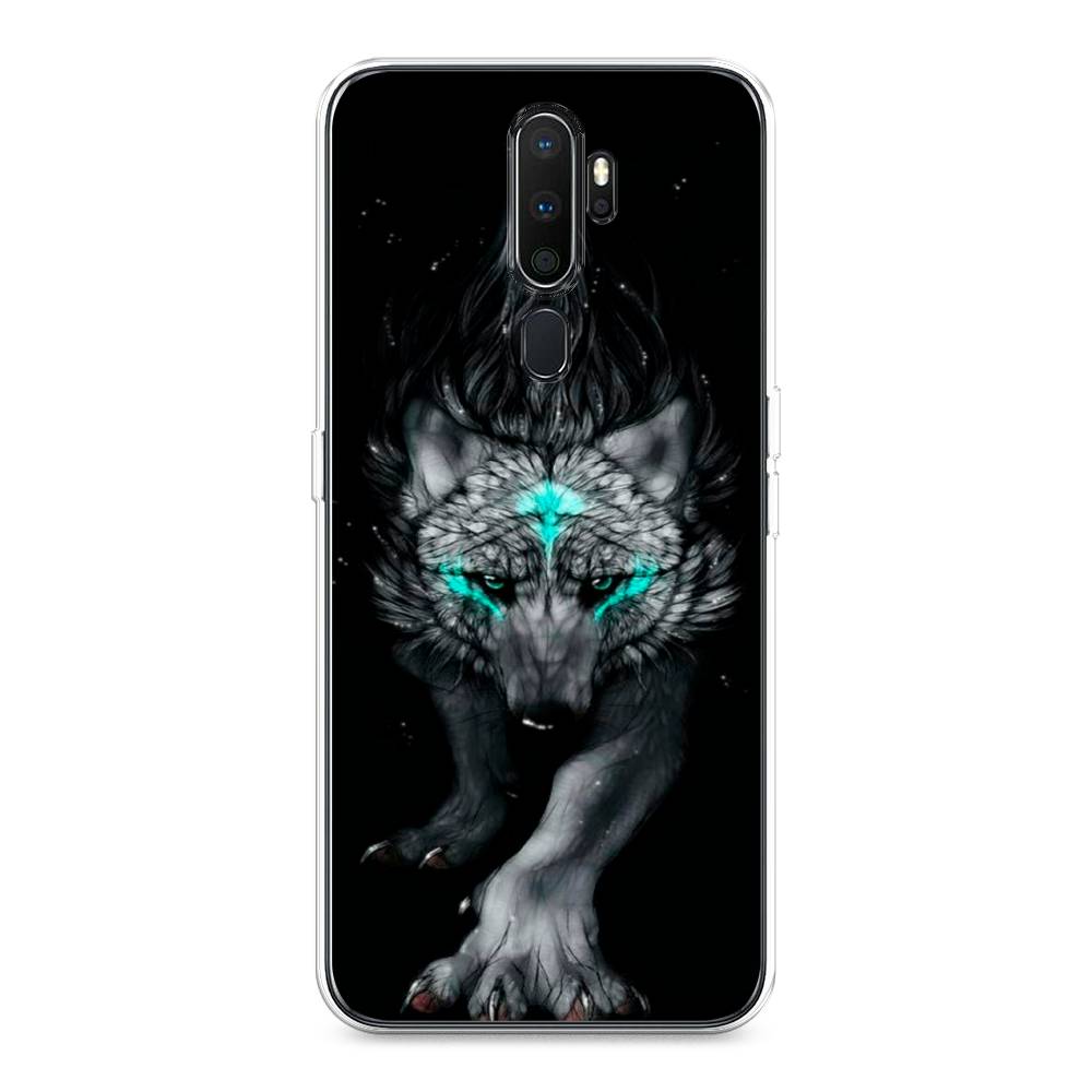 

Чехол Awog на Oppo A5 (2020) "Волшебный волк", Разноцветный, 251350-2