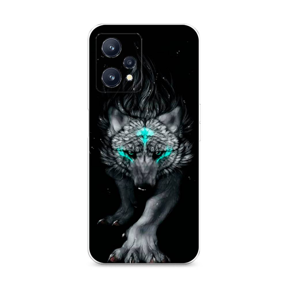

Чехол Awog на Realme 9 Pro Plus "Волшебный волк", Разноцветный, 258750-2