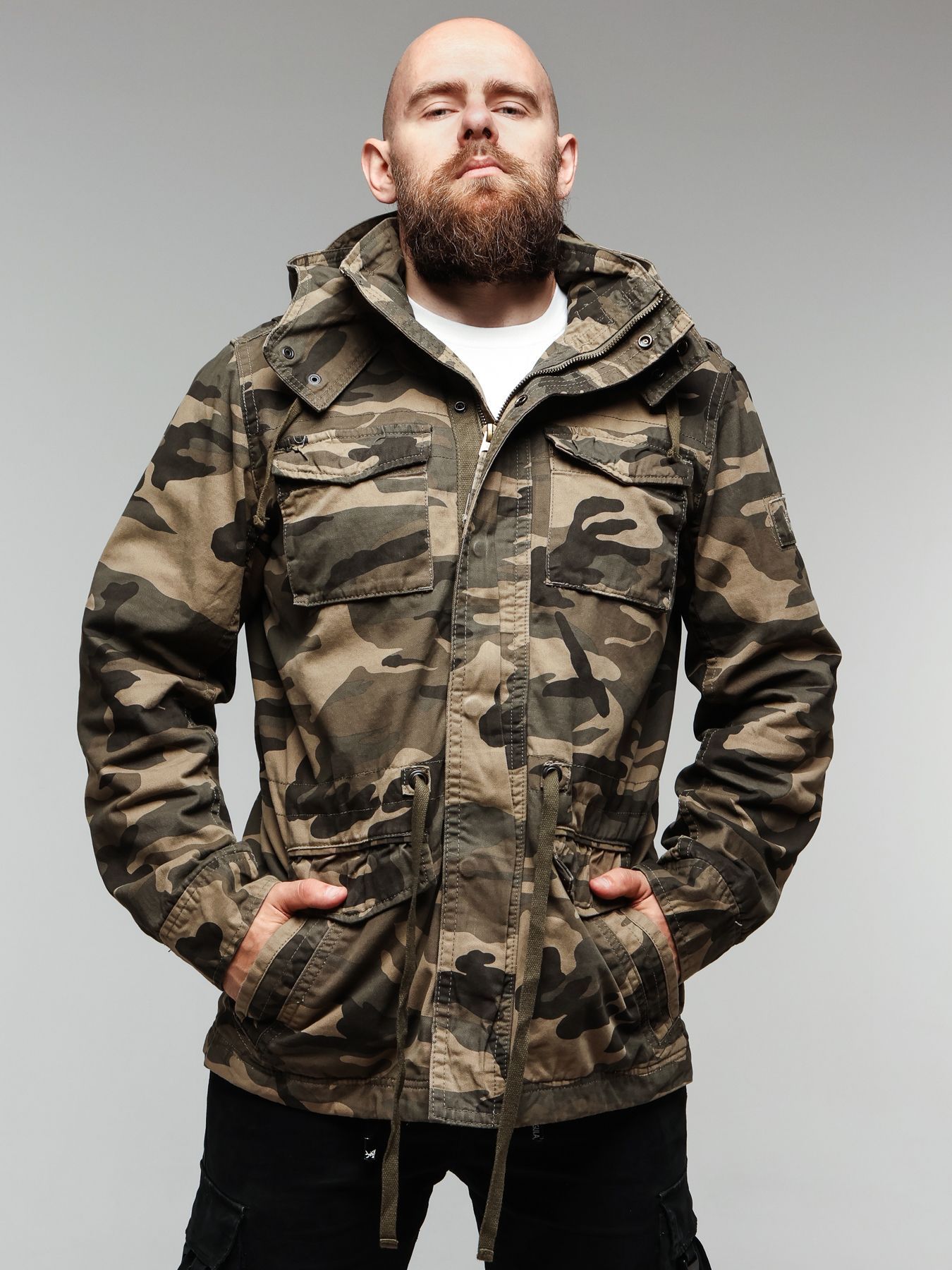 Куртка мужская Armed Forces AF266/ хаки XL