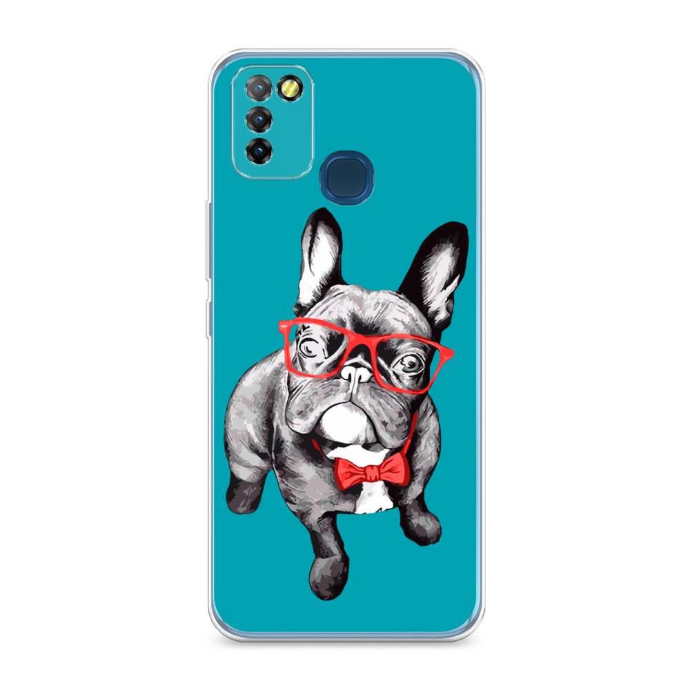 

Чехол на Infinix HOT 10 Lite "Французский бульдог", 3100350-1