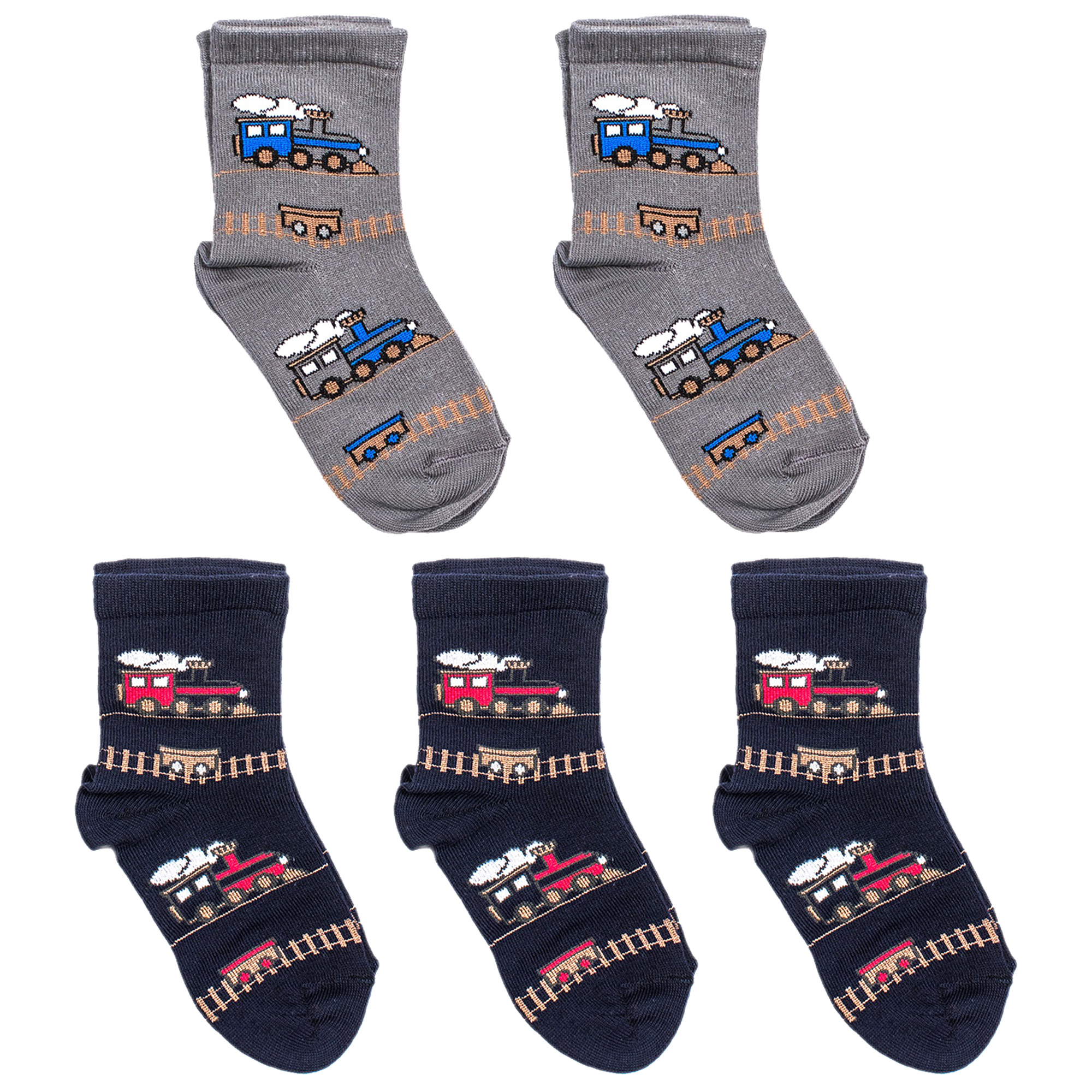 

Носки для мальчиков LorenzLine 5-Л70 цв. серый; синий р. 20-22, 5-Л70