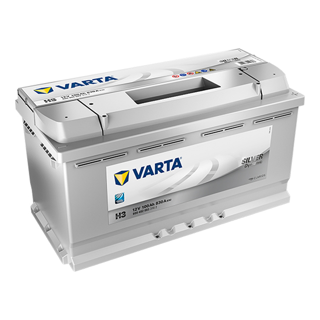 

Аккумулятор VARTA Silver Dynamic 100 А/ч обратная R+ H3 353x175x190 EN830 А