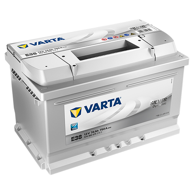 фото Аккумулятор varta silver dynamic 74 а/ч обратная r+ e38 278x175x175 en750 а