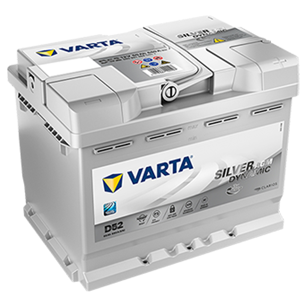 

Аккумулятор VARTA Silver Dynamic AGM 60 А/ч обратная R+ D52 242x175x190 EN680 А