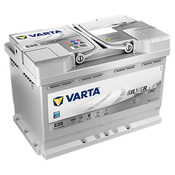 

Аккумулятор VARTA Silver Dynamic AGM 70 А/ч обратная R+ E39 278x175x190 EN760 А