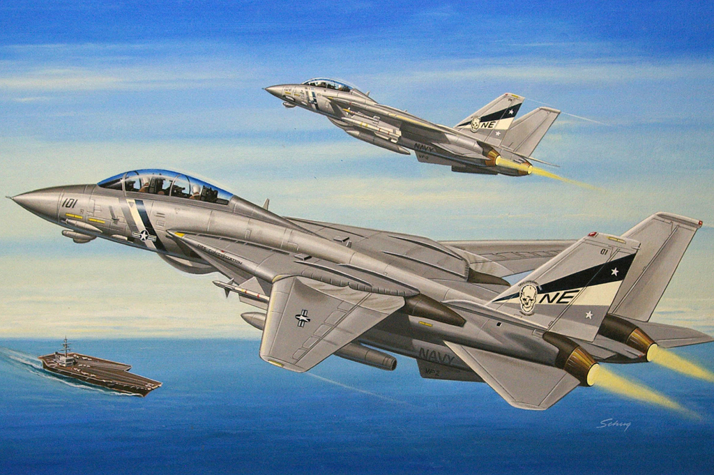 

Сборная модель HobbyBoss 1/72 F-14D Super Tomcat 80278
