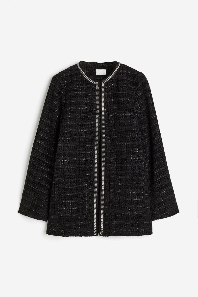 

Жакет женский H&M 1166910 черный L, 1166910
