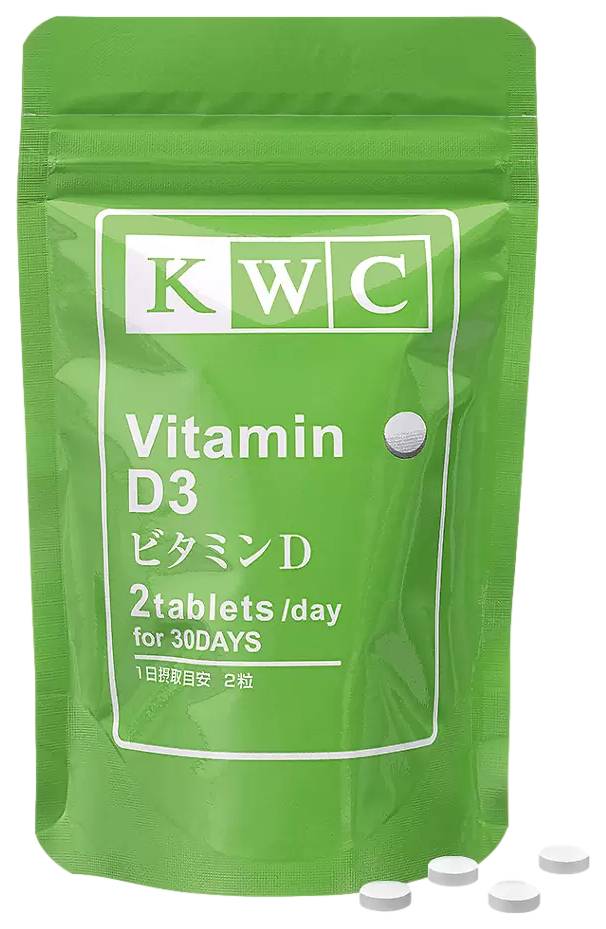 Купить Витамин D3 KWC таблетки 600 МЕ 60 шт., Sankyo Co. Ltd.
