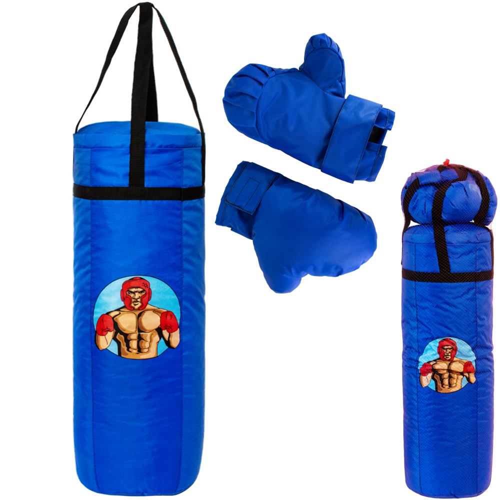 Бокс Чемпион 60 см синий ОА-00000196