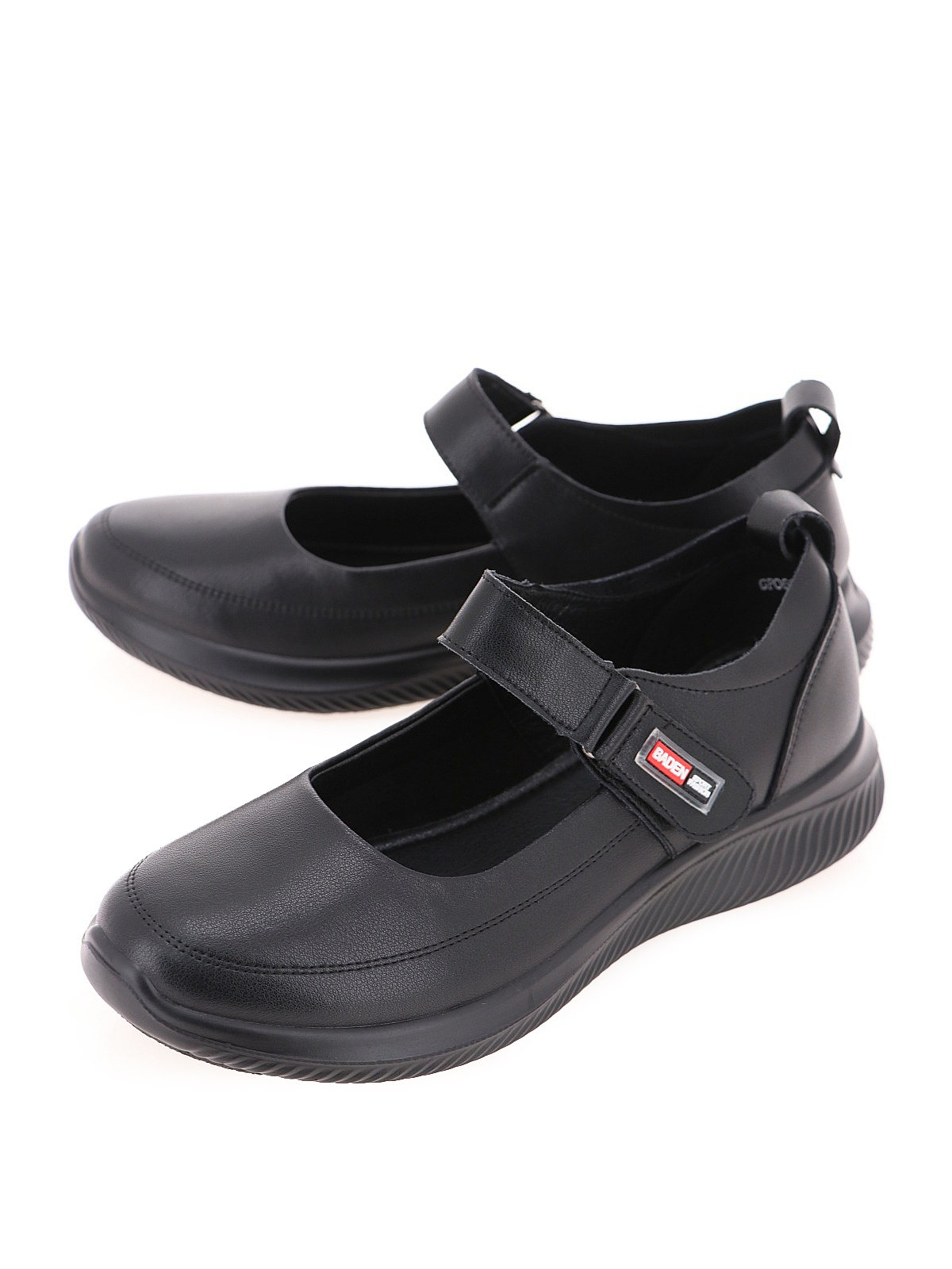 

Туфли женские Baden GP060-040 черные 38 RU, Черный, GP060-040