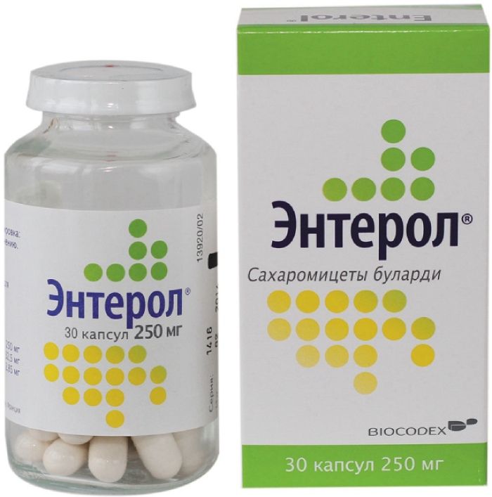 

Энтерол капсулы 250 мг 30 шт.