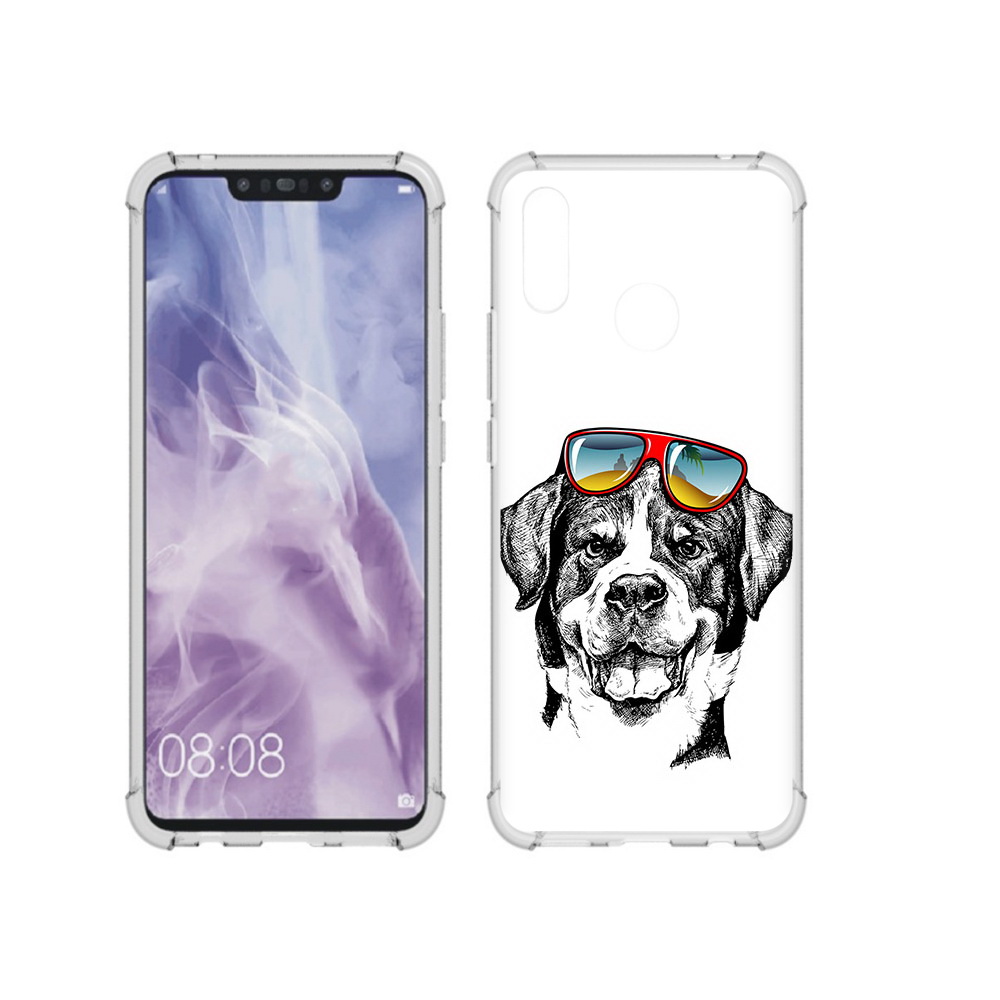 Чехол MyPads Tocco для Huawei Nova 3i счастливая собака (PT227100.63.631)