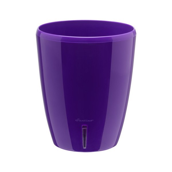 

Цветочное кашпо Santino двойной orchidea twin 22110 1,3 л фиолетовый 1 шт., двойной orchidea twin