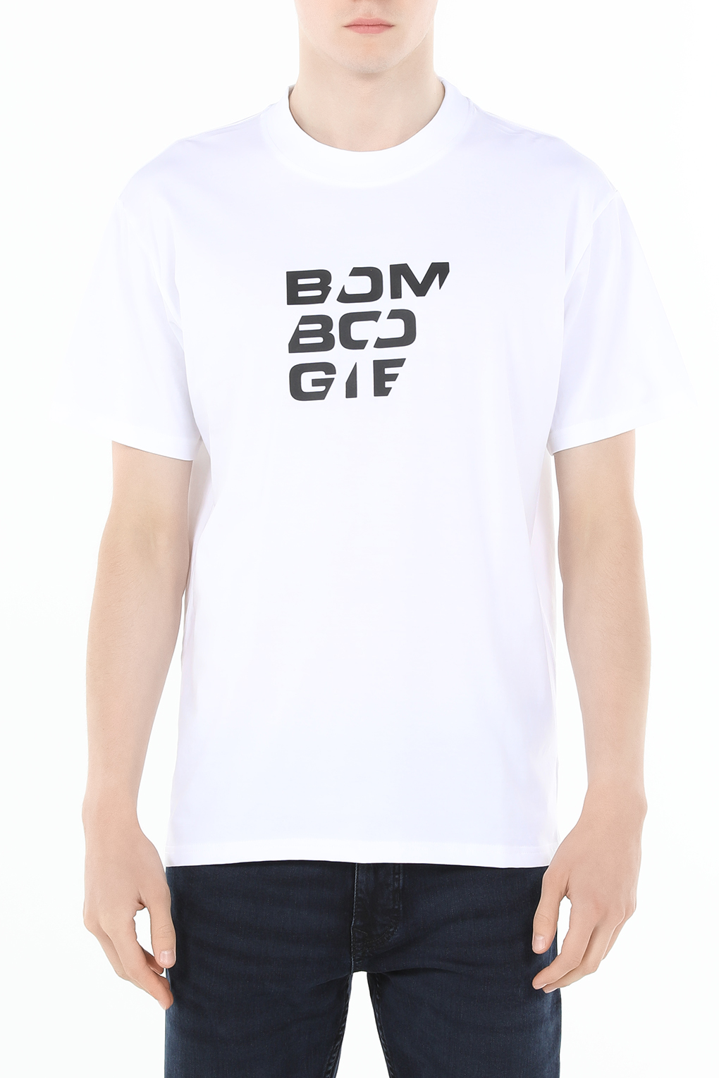

Футболка мужская Bomboogie TM8478TJIN4 белая L, Белый, TM8478TJIN4