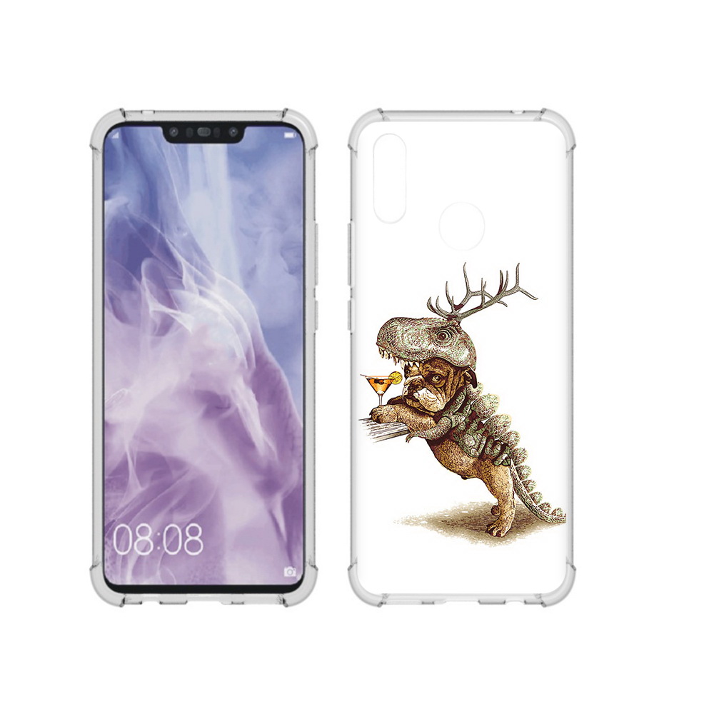 

Чехол MyPads Tocco для Huawei Nova 3i тематическая вечеринка (PT227100.63.638), Прозрачный, Tocco